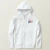 Geuee Classic Triangular American Flag Embroidered Hoodie