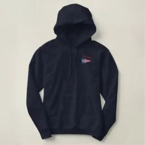 Geuee Classic Triangular American Flag Embroidered Hoodie Geuee Classic Triangular American Flag Embroidered Hoodie