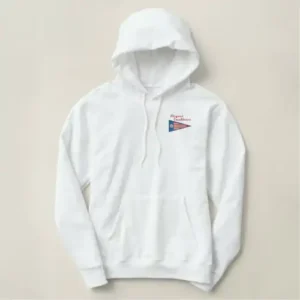 Geuee Classic Triangular American Flag Embroidered Hoodie Geuee Classic Triangular American Flag Embroidered Hoodie