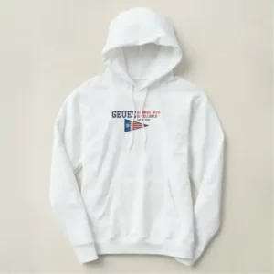 Geuee Classic Triangular American Flag Embroidered Hoodie Geuee Classic Triangular American Flag Embroidered Hoodie