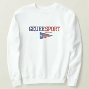 Geuee Sport | Classic Triangular American Flag Embroidered Sweatshirt Geuee Sport | Classic Triangular American Flag Embroidered Sweatshirt