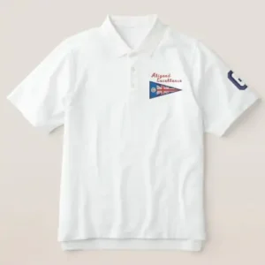 Geuee | Classic Triangular Union Flag Embroidered Polo Shirt Geuee | Classic Triangular Union Flag Embroidered Polo Shirt