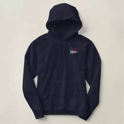 Geuee | Classic Triangular Union Flag Embroidered Hoodie Geuee | Classic Triangular Union Flag Embroidered Hoodie