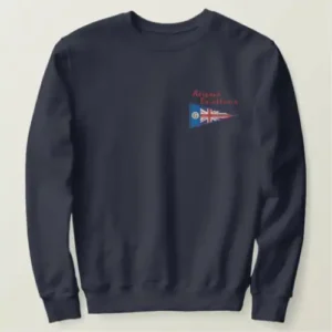 Geuee | Classic Triangular Union Flag Embroidered Sweatshirt Geuee | Classic Triangular Union Flag Embroidered Sweatshirt