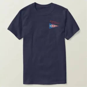 Geuee | Classic Triangular Union Flag Embroidered T-Shirt Geuee | Classic Triangular Union Flag Embroidered T Shirt