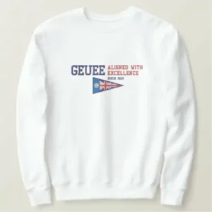 Geuee | Classic Triangular Union Flag Embroidered Sweatshirt Geuee | Classic Triangular Union Flag Embroidered Sweatshirt