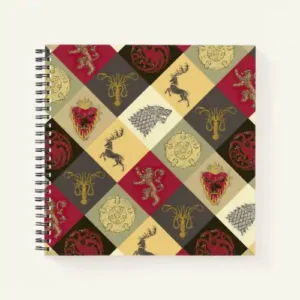 Game of Thrones | Sigil Pattern Notebook Game of Thrones | Sigil Pattern Notebook